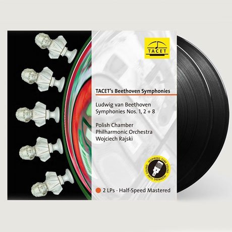Cover for Beethoven / Polish Chamber Phil Orch / Rajski · Tacet's Beethoven Symphonies 1 (LP) (2017)