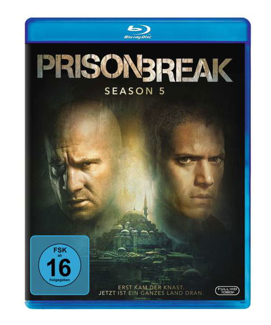 Cover for Prison Break · Prison Break - Season 5  [3 BRs] (Blu-ray) (2017)