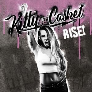 Cover for Kitty In A Casket · Rise (Pink Vinyl+cd) (LP) [Coloured edition] (2017)