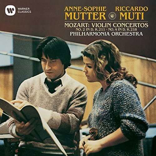 Mozart: Violin Concerto No. 2 & 4 - Anne-sophie Mutter - Musik - IMT - 4943674208814 - 28 augusti 2015