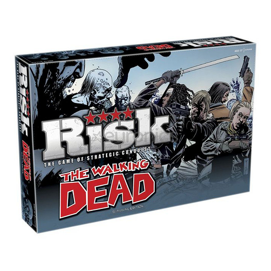 Walking Dead, the (Risk) - The Walking Dead - Brætspil - HASBRO GAMING - 5036905021814 - April 15, 2019