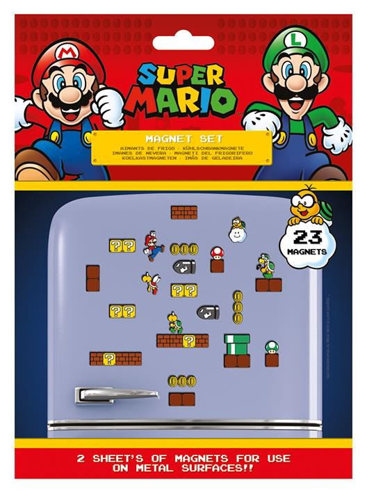 Super Mario Magnet Set - Super Mario - Mercancía - Pyramid - 5050293650814 - 3 de julio de 2021