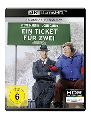 Cover for John Candy Steve Martin · Ein Ticket Für Zwei (4K UHD Blu-ray) (2022)
