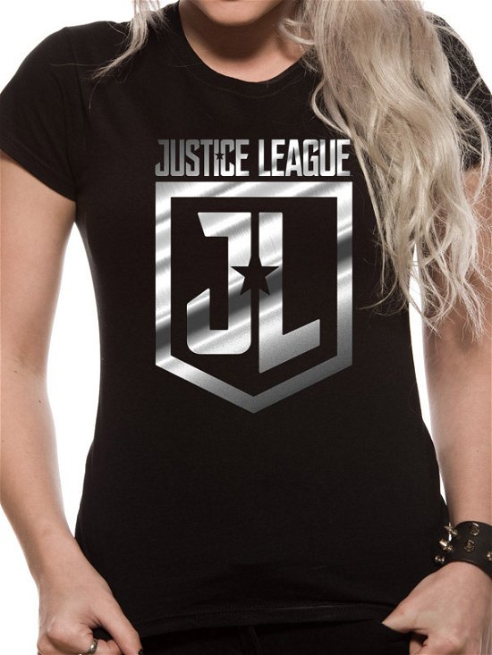 Dc Comics: Justice League - Foil Logo (T-Shirt Donna Tg Xl) - Justice League - Andet -  - 5054015315814 - 