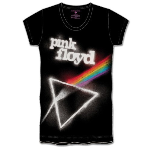 Pink Floyd Ladies T-Shirt: Dark Side of the Moon - Pink Floyd - Merchandise - Perryscope - 5055295341814 - 