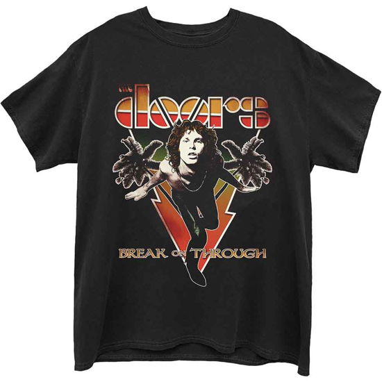 The Doors Unisex T-Shirt: Break On Through - The Doors - Produtos -  - 5056170696814 - 