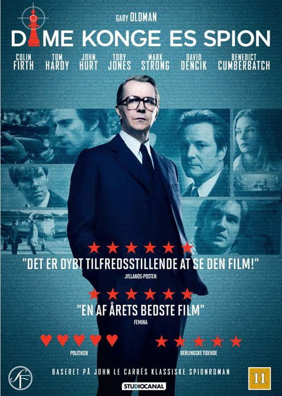 Cover for Tinker Tailor Soldier Spy · Dame Konge Es Spion (DVD) (2012)