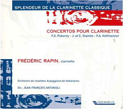 Cover for Franz Xaver Pokorny · Splendeur De La Clarinette Classique (CD)