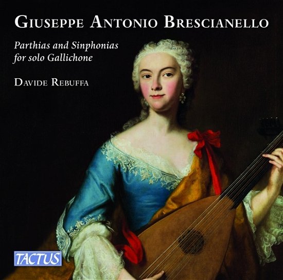 Brescianello: Partite E Sinfonie Per Gallichone Solo (ca. 1740) - Davide Rebuffa - Muziek - TACTUS - 8007194107814 - 7 april 2023
