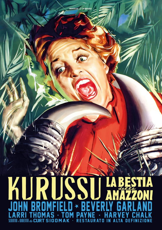 Cover for La Bestia Delle Amaz Kurussu' · Kurussu', La Bestia Delle Amaz (DVD) (2023)