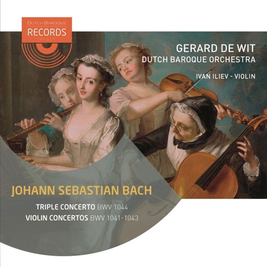 J.S. Bach: Triple Concerto Bwv 1044 | Violin Concertos Bwv 1041-1043 - Dutch Baroque Orchestra & Gerard De Wit - Music - MEDIADUB - 8438476166814 - March 22, 2019