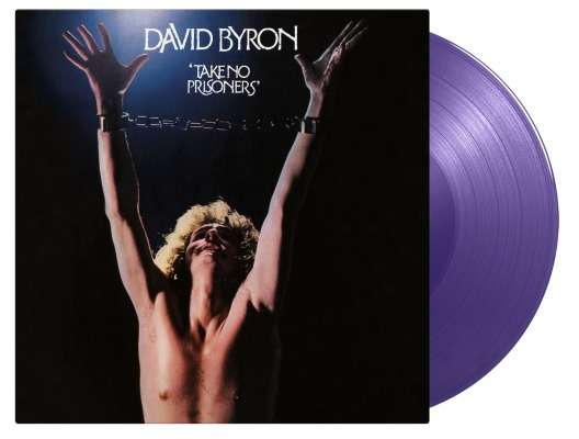 Cover for David Byron · Take No Prisoners (Ltd. Purple Vinyl) (LP) [Coloured edition] (2021)