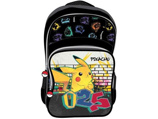 Pikachu Double Pocket Backpack - Pokemon - Merchandise -  - 8720193931814 - 