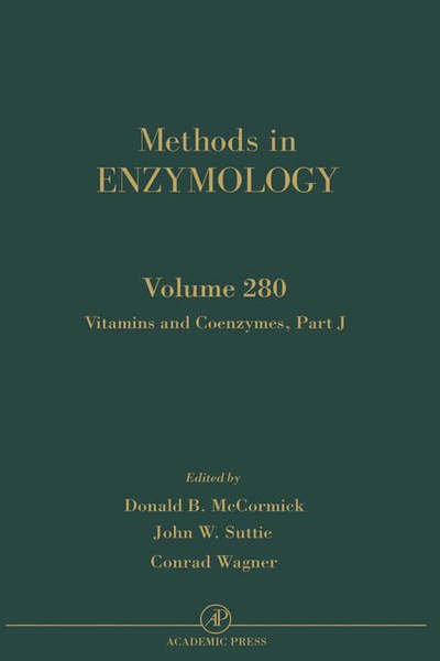 Cover for Sidney P Colowick · Vitamins and Coenzymes, Part J - Methods in Enzymology (Hardcover Book) (1997)