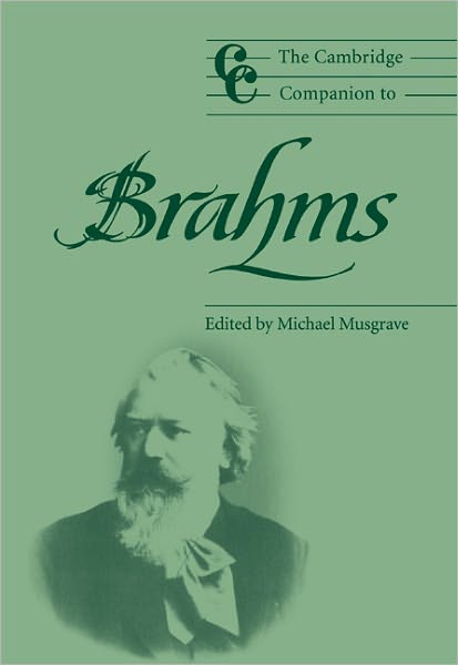 Cover for Michael Musgrave · The Cambridge Companion to Brahms - Cambridge Companions to Music (Paperback Book) (1999)