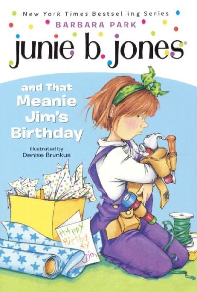 Cover for Barbara Park · Junie B. Jones and That Meanie Jim's Birthday (Hardcover bog) [Turtleback School &amp; Library Binding edition] (1996)