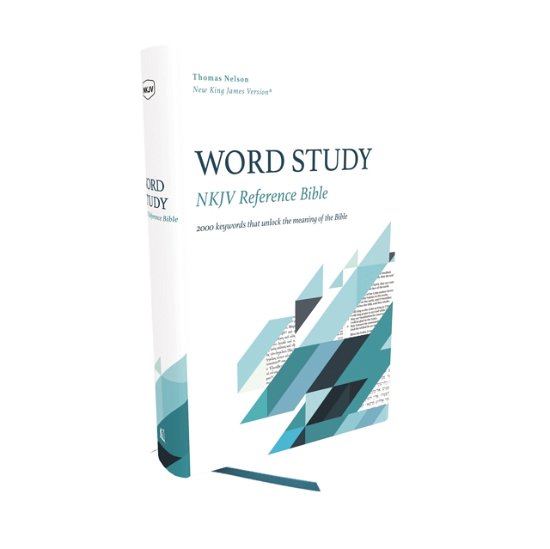 Cover for Thomas Nelson · NKJV, Word Study Reference Bible, Hardcover, Red Letter, Thumb Indexed, Comfort Print: 2,000 Keywords that Unlock the Meaning of the Bible (Gebundenes Buch) (2023)