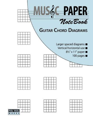 Cover for Ashkan Mashhour · MUSIC PAPER NoteBook - Guitar Chord Diagrams (Paperback Book) (2012)