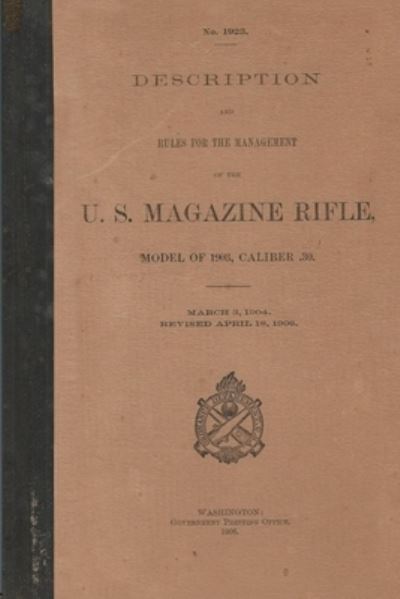 Cover for History Delivered · US Magazine Rifle Model of 1903 Caliber .30 (Paperback Book) (2022)