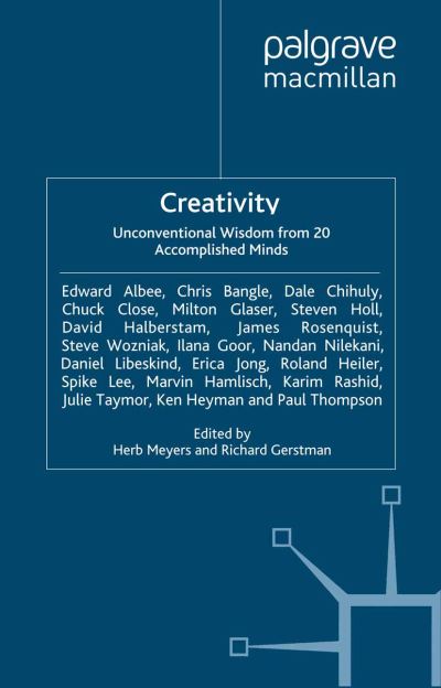 Cover for Meyers · Creativity (Book) (2007)