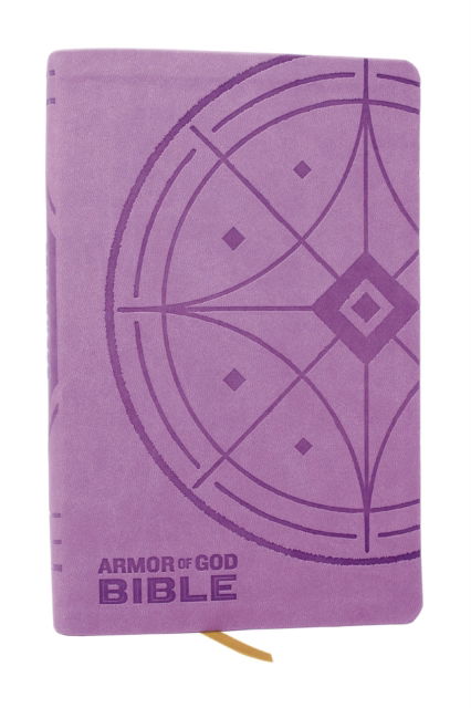 Cover for Thomas Nelson · NKJV Armor of God Bible, Purple Leathersoft (Children’s Bible, Red Letter, Comfort Print, Holy Bible): New King James Version (Läderbok) (2025)