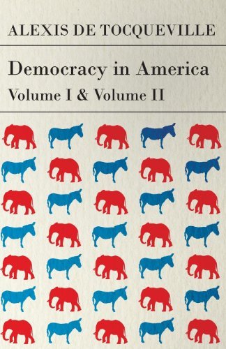Cover for Alexis De Tocqueville · Democracy in America - Vol I and II (Paperback Bog) (2011)