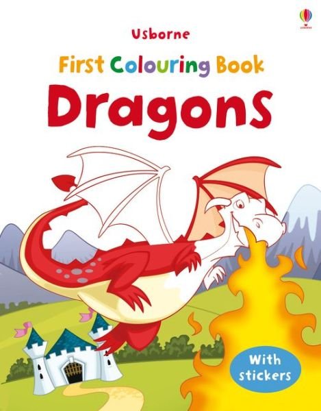 First Colouring Book Dragons - First Colouring Books - Jessica Greenwell - Bøger - Usborne Publishing Ltd - 9781474935814 - 1. juni 2017