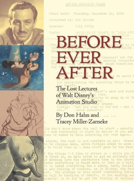 Cover for Don Hahn · Before Ever After: The Lost Lectures of Walt Disney's Animation Studio (Hardcover Book) (2015)