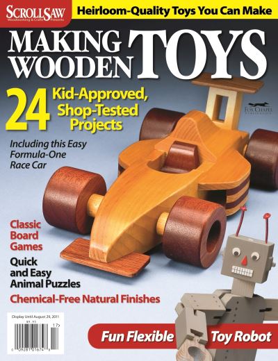 Toys Special Issue - Editors of Scroll Saw Woodworking & Crafts - Książki - Fox Chapel Publishing - 9781497101814 - 8 maja 2011