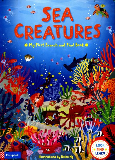 Cover for Neiko Ng · Sea Creatures - My First Search and Find (Kartongbok) [Main Market Ed. edition] (2017)