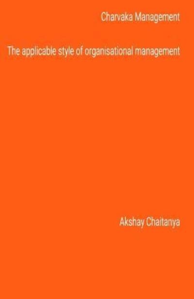 Cover for Akshay Chaitanya · Charvaka Management (Pocketbok) (2017)