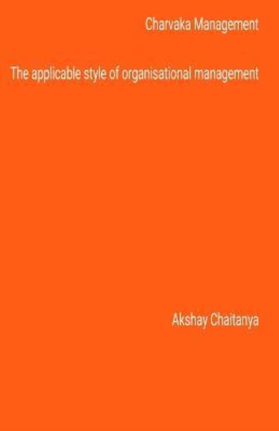 Cover for Akshay Chaitanya · Charvaka Management (Pocketbok) (2017)