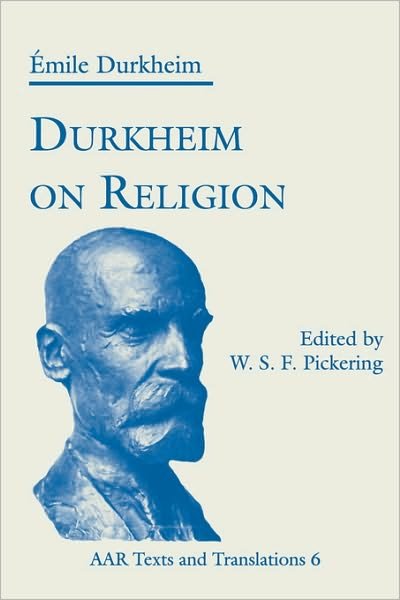 Cover for Emile Durkheim · Durkheim on Religion - AAR Religions in Translation (Taschenbuch) (1994)