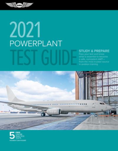 Cover for Asa Test Prep Board · Powerplant Test Guide 2021 (Paperback Book) (2020)