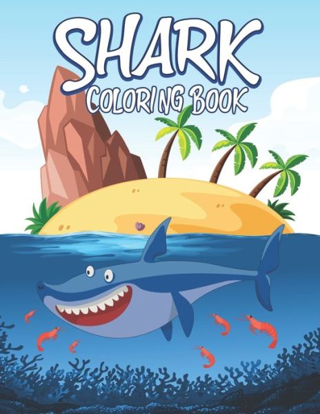 Cover for Platinum Press · Shark Coloring Book (Paperback Book) (2019)