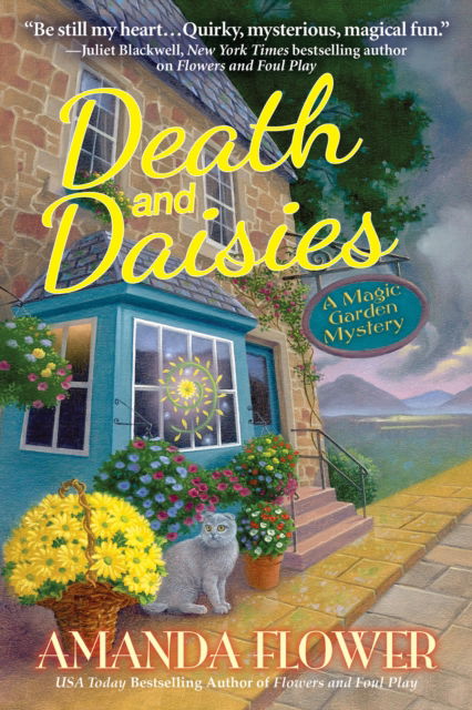 Cover for Amanda Flower · Death and Daisies: A Magic Garden Mystery (Hardcover Book) (2018)