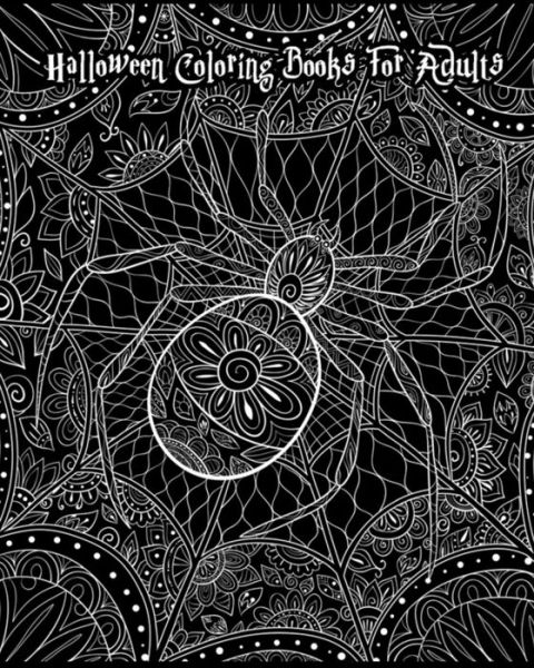 Cover for Meriz Kyle · Halloween Coloring Books for Adults (Paperback Book) (2018)