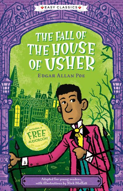 Cover for Creepy Classics: The Fall of the House of Usher (Easy Classics) - The Creepy Classics Children's Collection (Paperback Book) (2024)