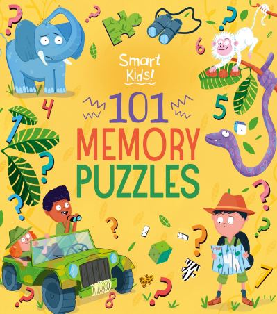 Cover for Fullman, Joe (Author) · Smart Kids! 101 Memory Puzzles (Paperback Book) (2022)