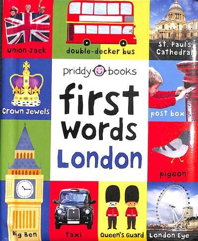 Cover for Priddy Books · First Words London - First 100 Soft To Touch (Board book) (2022)