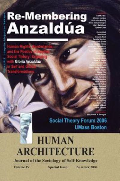 Cover for Re-Membering Anzaldua : Human Rights, Borderlands, and the Poetics of Applied Social Theory--Engaging with Gloria Anzaldua in Self and Global ... Theory Forum, April 5-6, 2006, UMass Boston) (Hardcover Book) (2015)