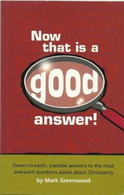 Cover for Mark Greenwood · Now That is a Good Answer (Paperback Book) (2019)