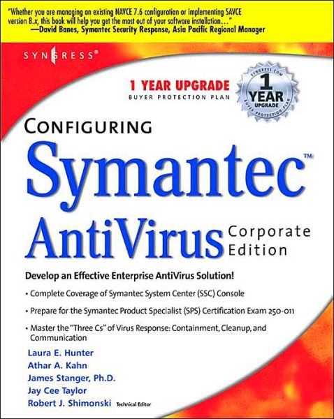 Cover for Syngress · Configuring Symantec AntiVirus Enterprise Edition (Paperback Book) [Enterprise edition] (2002)