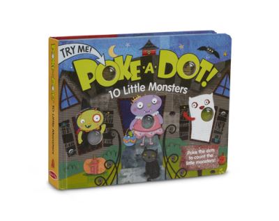 Cover for Melissa &amp; Doug · Poke-A-Dot: 10 Little Monsters (Book) (2020)