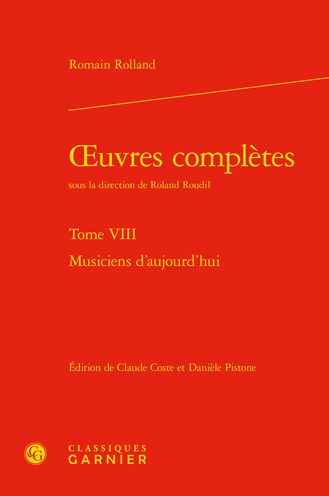 Cover for Romain Rolland · Oeuvres Completes (Hardcover Book) (2021)