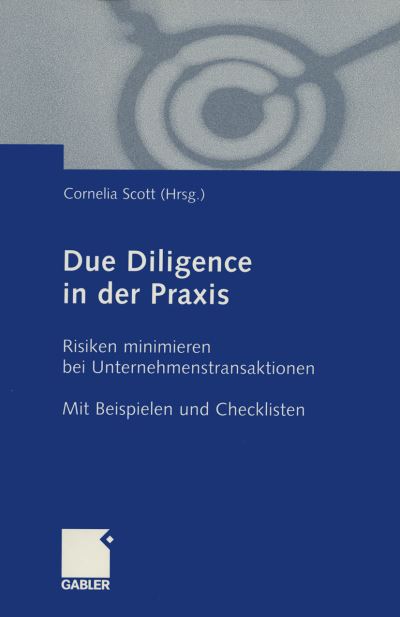 Cover for Cornelia Scott · Due Diligence in der Praxis (Book) [2002 edition] (2001)