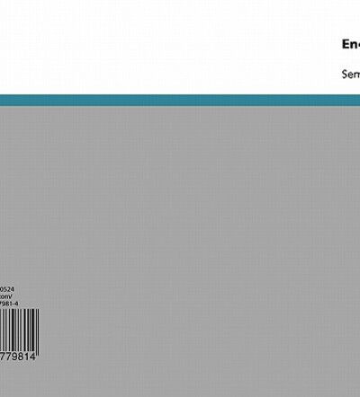 Cover for Hinterholzer · English in the European Un (Book) (2013)