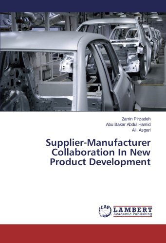 Cover for Ali Asgari · Supplier-manufacturer Collaboration in New Product Development (Paperback Book) (2014)