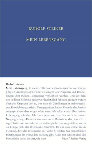 Cover for Rudolf Steiner · Mein Lebensgang (Book) (2025)