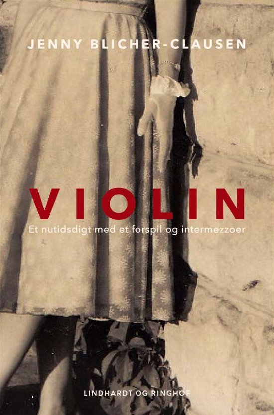 Cover for Jenny Blicher-Clausen · Violin. Et nutidsdigt med et forspil og intermezzoer (Sewn Spine Book) [1. Painos] (2021)